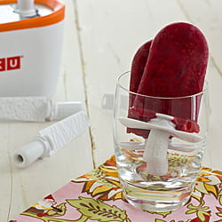 Raspberry Ginger Popsicles