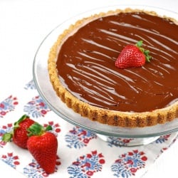 Strawberry-Amaretto Tart