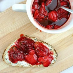 Balsamic Roasted Strawberries