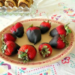 Chocolate-Dipped Strawberries