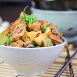 Zucchini, Mushroom Chicken