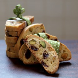 Cranberry and Pistachio Biscotti