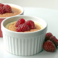 Ispahan Pudding Cake
