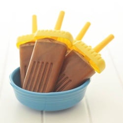chocolate peanut butter coffee pops