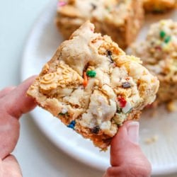Oreo Cake Batter Blondies
