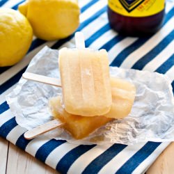 Beer Popsicles: Lemon Pale Ale
