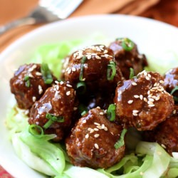 Saucy Asian Meatballs