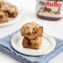 Nutella S’more Bars