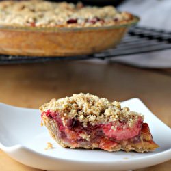 Deep Dish Strawberry Rhubarb Pie