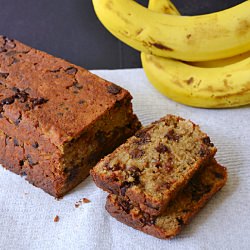 Chocolate Walnut Banana Bread