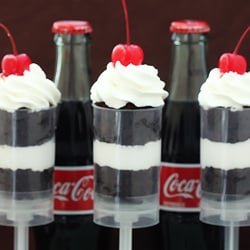 Coke Float Push-Up Pops