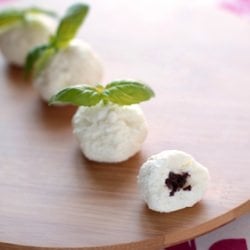 Filled Chevre Balls