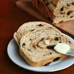 Cinnamon Raisin Swirl Bread