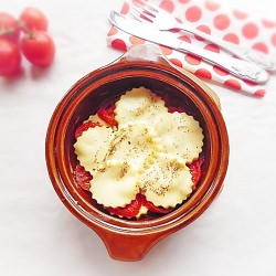 Baked Tomatoes with Cheese