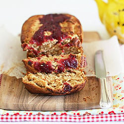 Spice Rhubarb Loaf Cake
