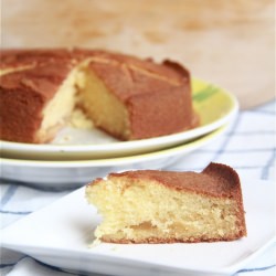 Golden Pear and Almond Cake