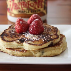 Buttermilk Chocolate Chip Pancakes
