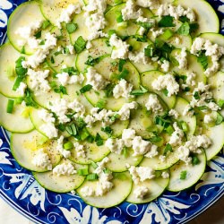 Zucchini Ricotta Carpaccio