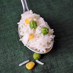 Corn and Peas Pulao