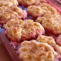 Strawberry Rhubarb “Puffs”