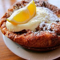 Baked Lemon Meyer Pancake
