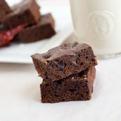 Ancho Chili Chocolate Brownies