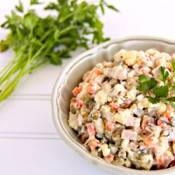 Olivye – Ukrainian Potato Salad