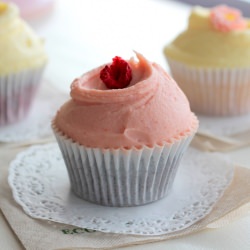 Raspberry Chocolate Cupcake