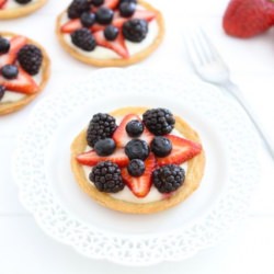Mini Fruit Pizzas