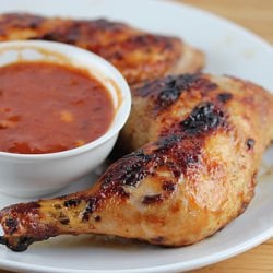 Apricot Glazed Grilled Chicken