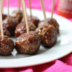 Coffee Glazed Meatballs