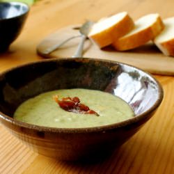 Bacon Cheddar Broccoli Soup