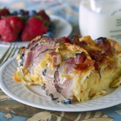 Ham and Cheese Breakfast Bake
