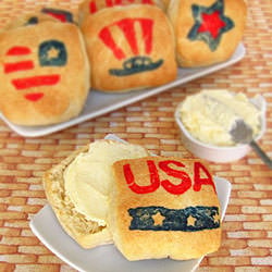 Patriotic Biscuits