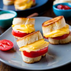 Mini Grilled Cheese Sandwiches