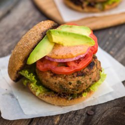 Spiced Turkey Burgers w/Chili Sauce