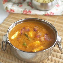 Spicy Garlic Shallots Curry