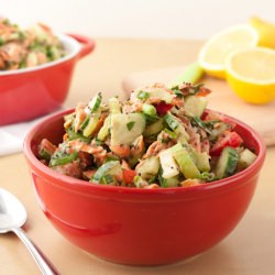 Dijon Herb Salmon Salad