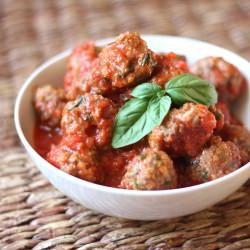 Italian Herb and Parmesan Meatballs