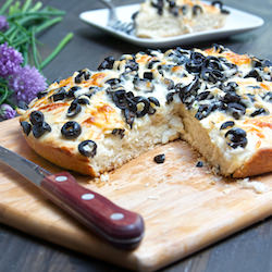 Black Olive Focaccia