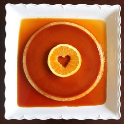Flan de Naranja
