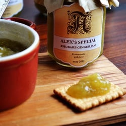 Rhubarb Ginger Jam
