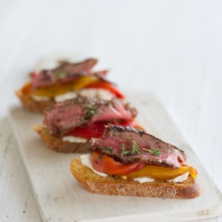 Steak Bruschetta