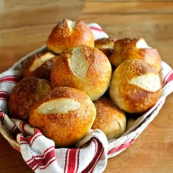Pretzel Buns