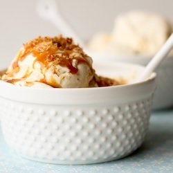 Roasted Pineapple Ice Cream
