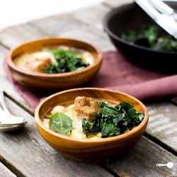 Cabbage and Kale Soup