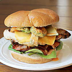 Spicy Grilled Chicken Club