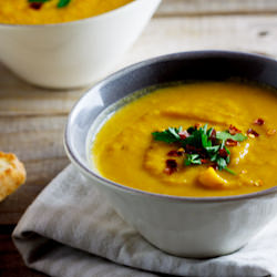 Roasted Butternut & Pear Soup