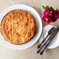 Pineapple Coconut Macaroon Tart