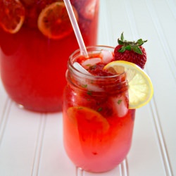 Strawberry Basil Lemonade